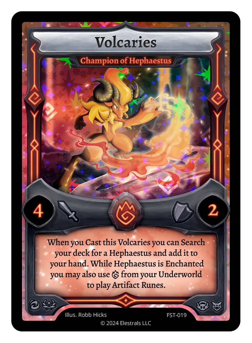 Volcaries - Champion of Hephaestus - FST-019